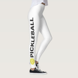 Coola Pickleball Leggings Gult Boll Anpassningsbar