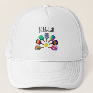 Coola Pickleball Paddle Sports Rainbow Keps