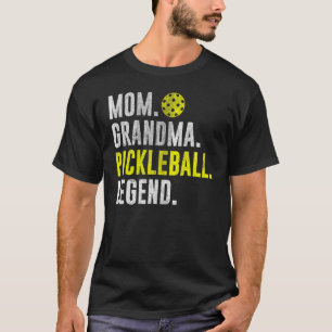Coola Pickleball Player som säger Mamma Grandma Pi T Shirt