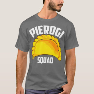Coola Pierogi Squad Funny Ravioli Food Group Fläkt T Shirt