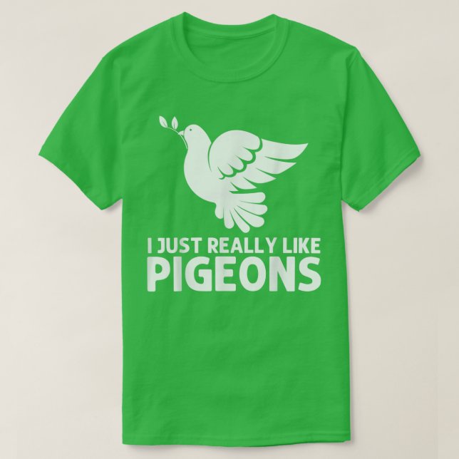 Coola Pigeon För manar Women Staple Homing Pigeon  T Shirt (Design framsida)