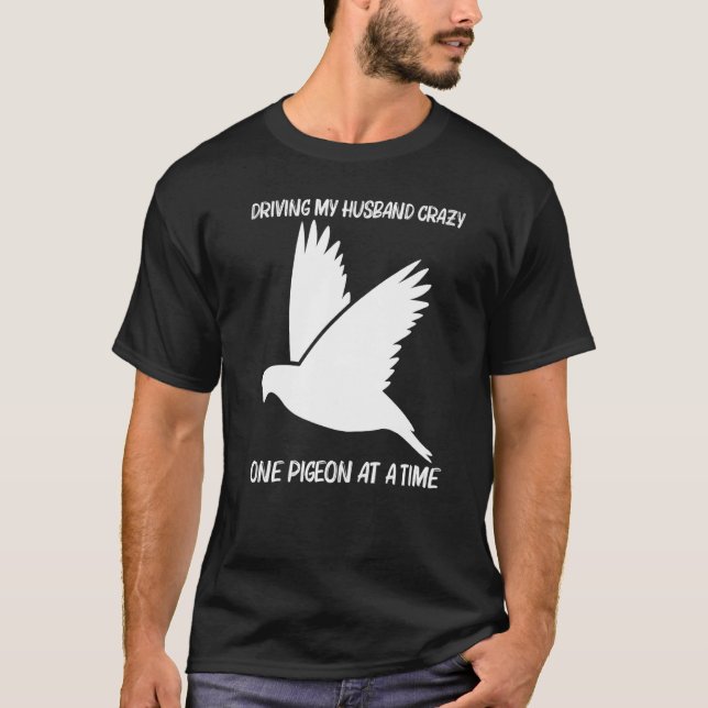 Coola Pigeon for Women Mamma Sten Dove Bird Pet T Shirt (Framsida)