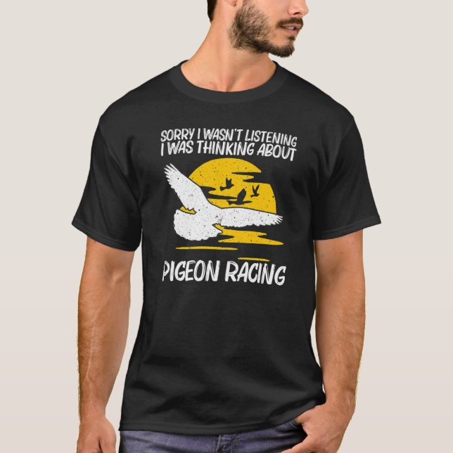 Coola Pigeon Tävla För manar Women Homing Pigeon R T Shirt (Framsida)