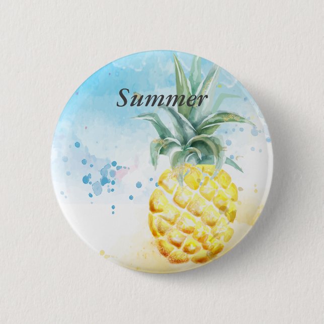 Coola Pineapple Sommar Knapp (Framsida)