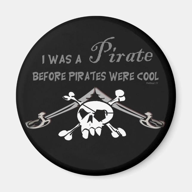 Coola Pirat Magnet (Framsidan)