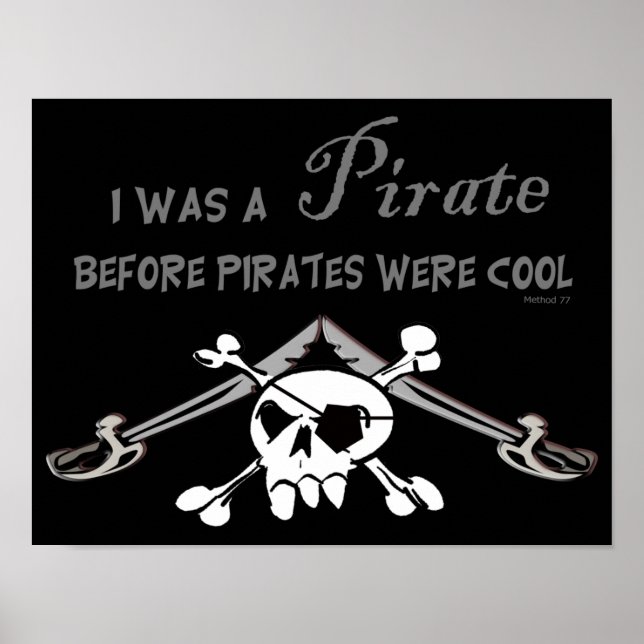 Coola Pirat Poster (Framsidan)