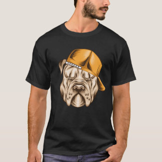 Coola Pitbull i en sockel T Shirt