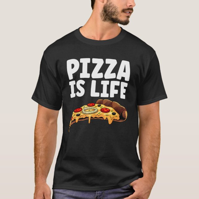 Coola Pizza För manar Women Hawaiian Pizza Älskare T Shirt (Framsida)