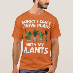 Coola Plant För manar Women Pot Gardener Plant Äls T Shirt
