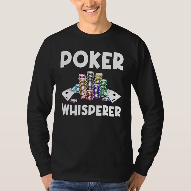 Coola Poker Art För manar Women Gamble Gambling Ca T Shirt (Framsida)