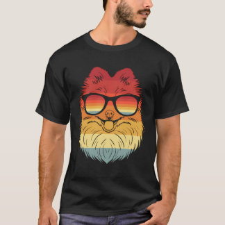 Coola Pommern Owner Animal Lover Gifts Hundar Retr T Shirt