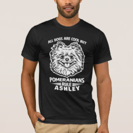 Coola Pommern Rule Hund T Shirt