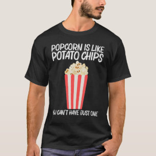 Coola Popcorn För manar Women Sweet Buttery Salty  T Shirt