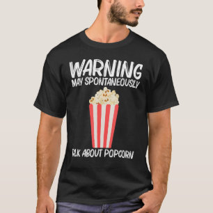 Coola Popcorn För manar Women Sweet Buttery Salty  T Shirt