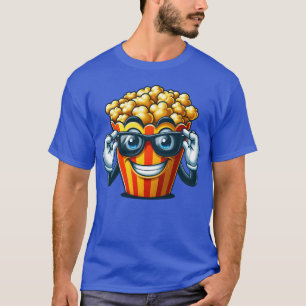 Coola Popcorn Tecknad Sunglasses Cinema retro T Shirt