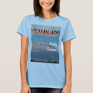 Coola Popular Walkable Klimatable Mount Kilimanjar T Shirt