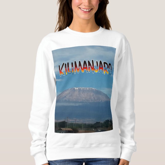 Coola Populärt klätterbart montering Kilimanjaro T Shirt (Framsida)