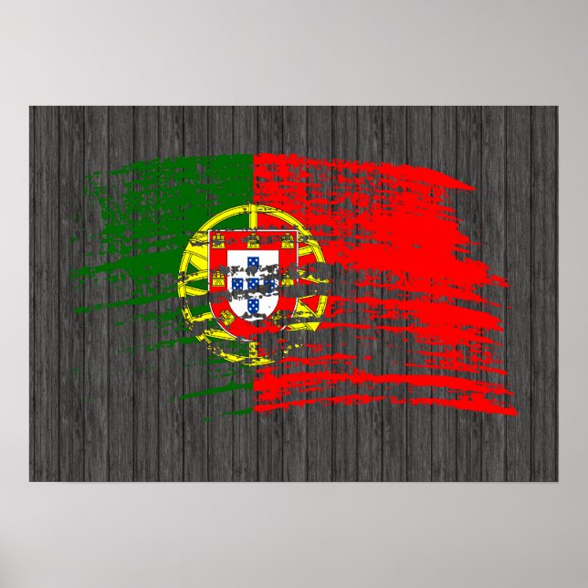 Coola Portugisisk flagga Poster (Framsidan)
