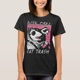 Coola Pos för direktmatning av Opossum-gatan i Sop T Shirt
