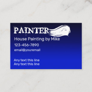 Coola Professionell Painter Visitkort