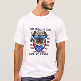 Coola Pug Hund T Shirt
