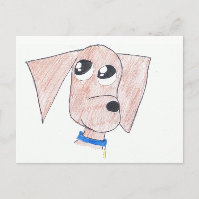 Coola Puppy-vykort Vykort (Framsida)