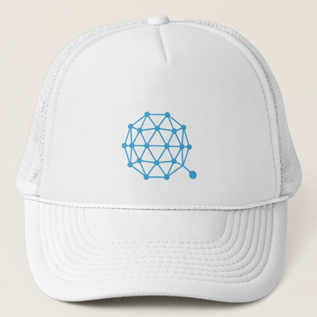 Coola Qtum Cryptocurrency Coin Sign Keps (Framsida)