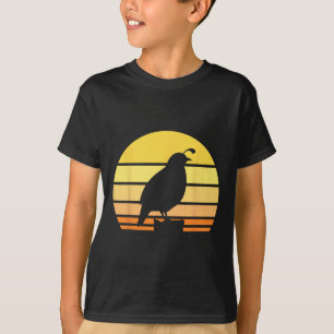Coola Quail Art Manar Women Bird Hunter Quail Upla T Shirt