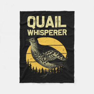 Coola Quail Whisperer För manar Women Upland Hunti Fleecefilt