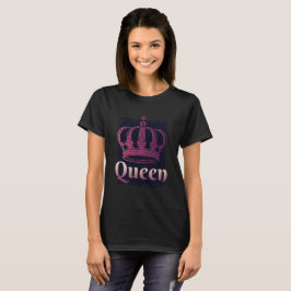 COOLA QUEEN OCH KUNG KRONA T SHIRT