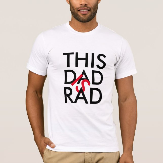 Coola Rad Pappor Klubb Shirt - Far's Day Gift T (Framsida)
