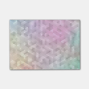 Coola Rainbow Färg Mosaic Post-it Block