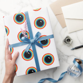 Coola Rainbow Ögon Presentpapper