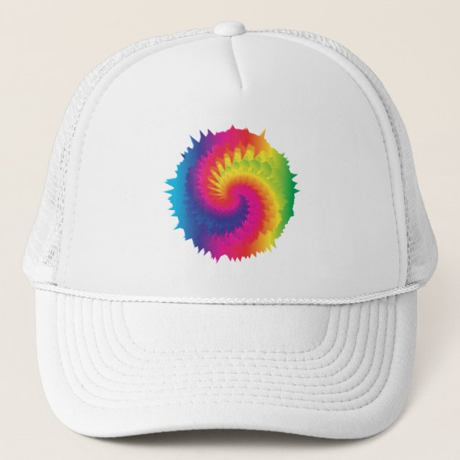 Coola Rainbow Tie Dye Keps (Framsida)