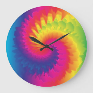 Coola Rainbow Tie Dye Stor Klocka