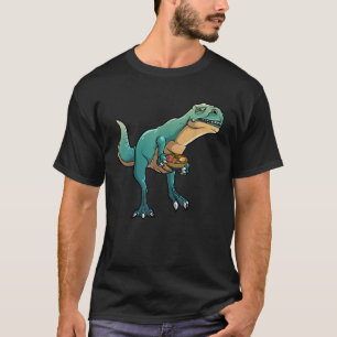 Coola Ramen För manar Women Rex Dinosaur Japanska T Shirt