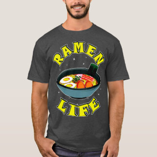 Coola Ramen Life Illustration T Shirt