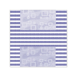 Coola Rand Geometric Självfärgande Stämpel