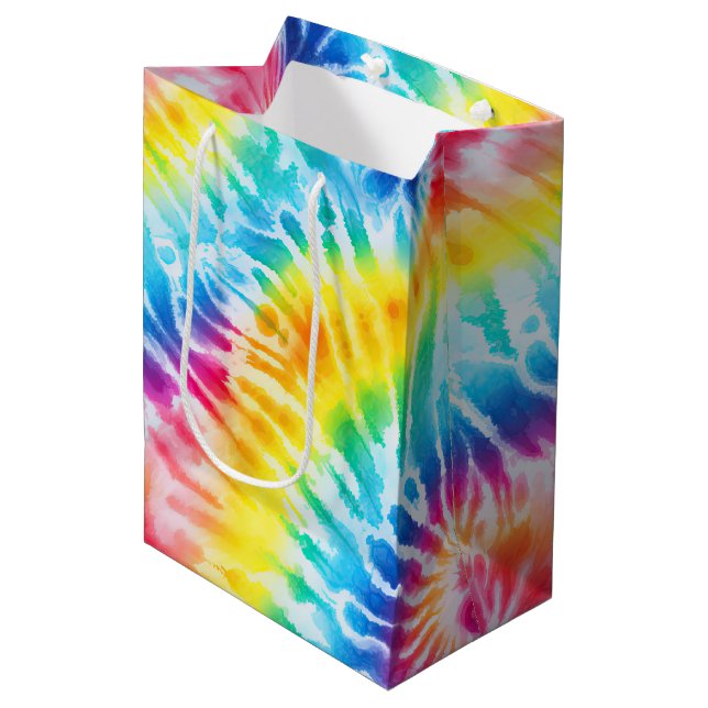 Coola Rand Swirls Tie Dye (Framsidan Vinklad)