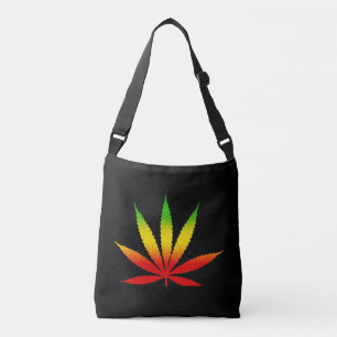 Coola Rasta Löv Reggae Färg Jamaican Jamaica Axelväska
