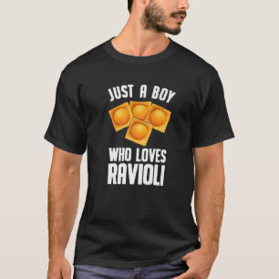 Coola Ravioli Design for Boys Manar Ravioli Pasta T Shirt