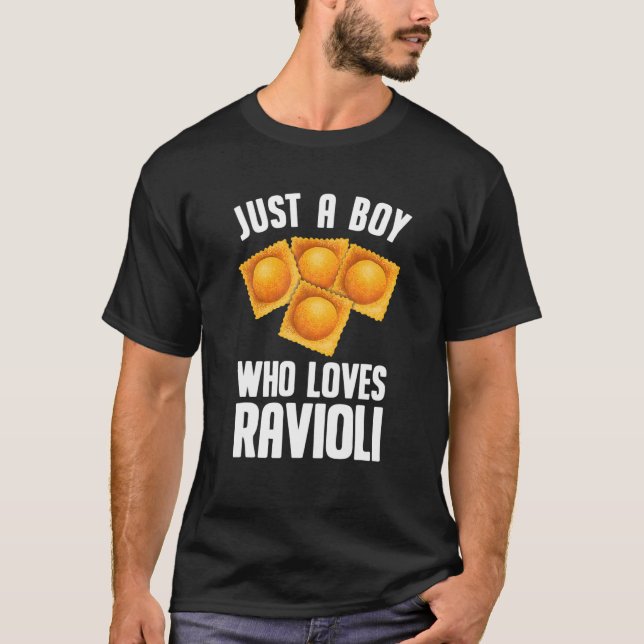 Coola Ravioli Design for Boys Manar Ravioli Pasta  T Shirt (Framsida)