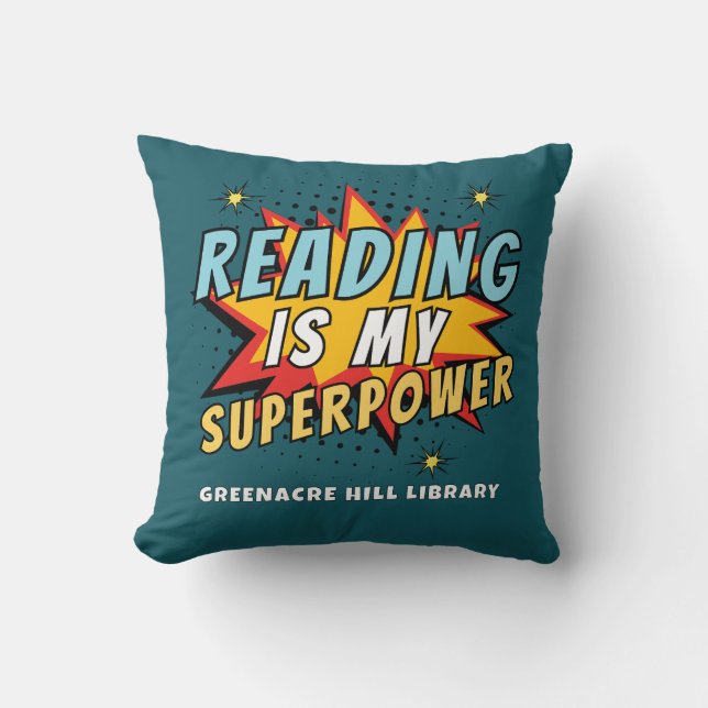 Coola Reading är mitt supermaktsfäste i Bibliotek Kudde (Framsida)