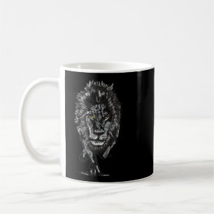 Coola Realistisk Lejon färdsbana Kung i Ki Kaffemugg