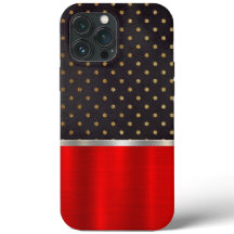 Coola Red Metallic Cell Phone Case