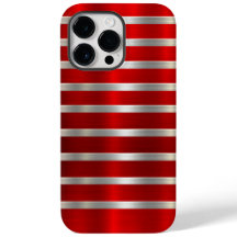 Coola Red Metallic Cell Phone Case
