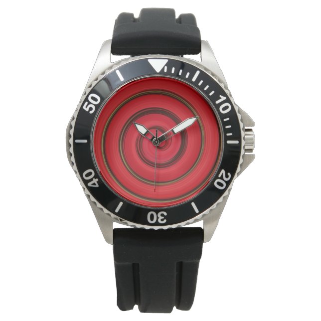 Coola Red spiral Armbandsur (Framsida)