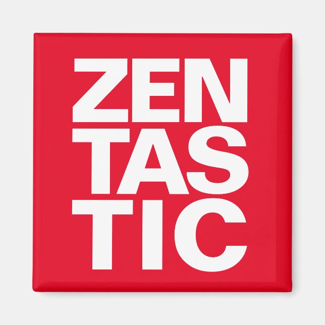 Coola Red Zentastic Magnet (Framsidan)