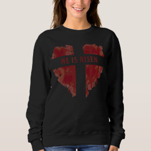 Coola Religiösa Red Heart Kärlek är kristet. T Shirt