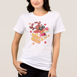 Coola renar glädjerelig högtid t shirt
